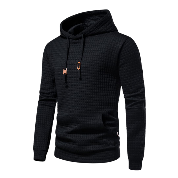 Ingolf ™ | Textured Hooded Sweatshirt For Men