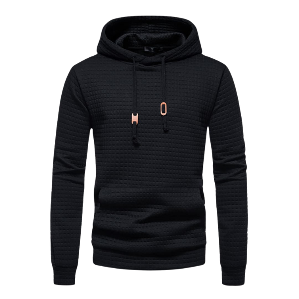 Ingolf ™ | Textured Hooded Sweatshirt For Men