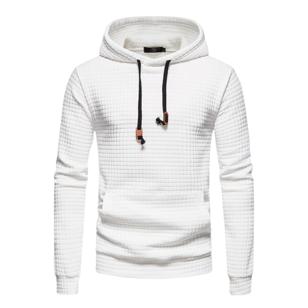 Ingolf ™ | Textured Hooded Sweatshirt For Men