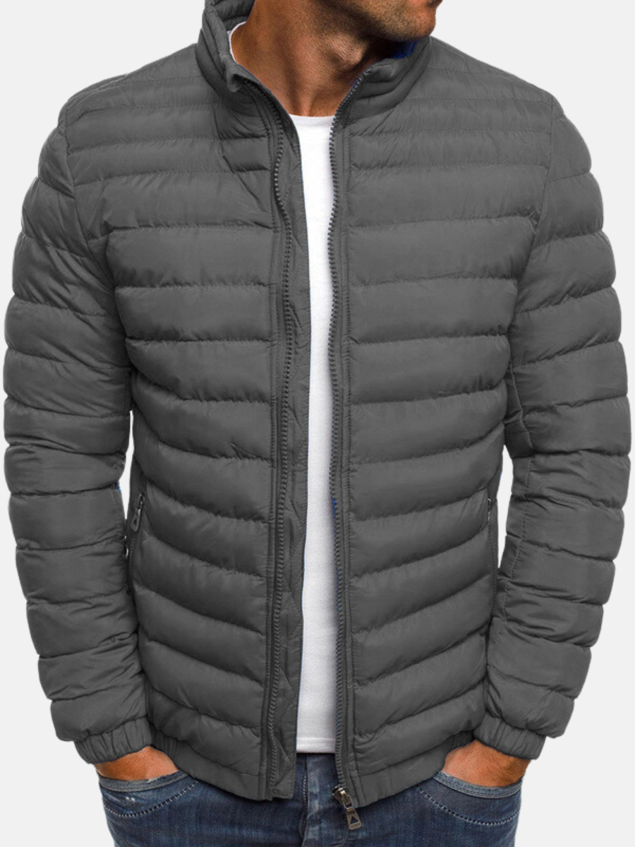 Enzo | Quilted Puffer Jacket For Men