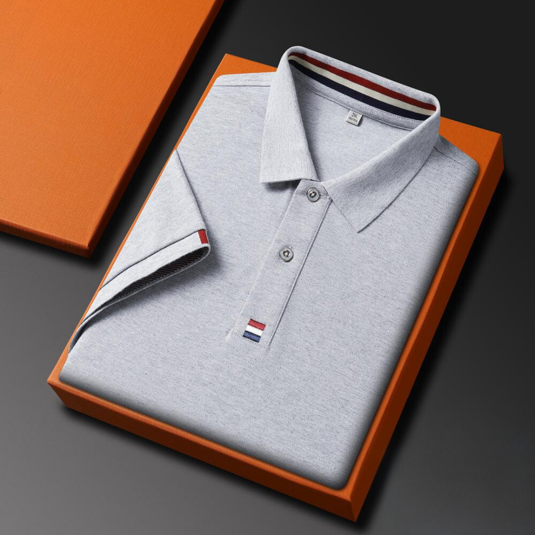 Adam™ | Classic Tailored Polo Shirt For Men