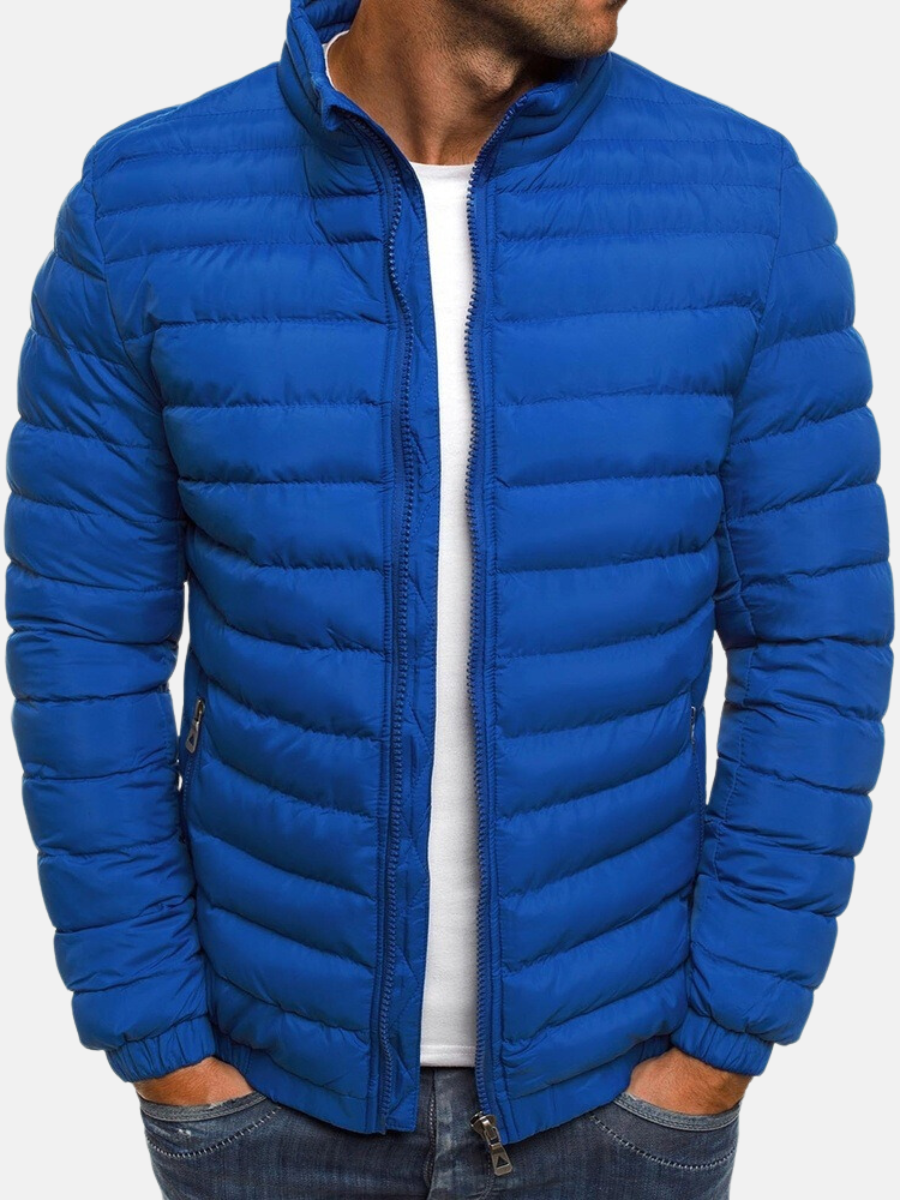 Enzo | Quilted Puffer Jacket For Men