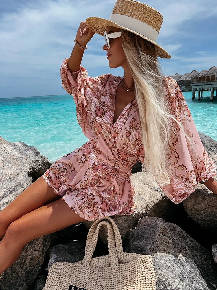 NZBRIELLE | Sexy Summer Deep V-Neck Jumpsuit