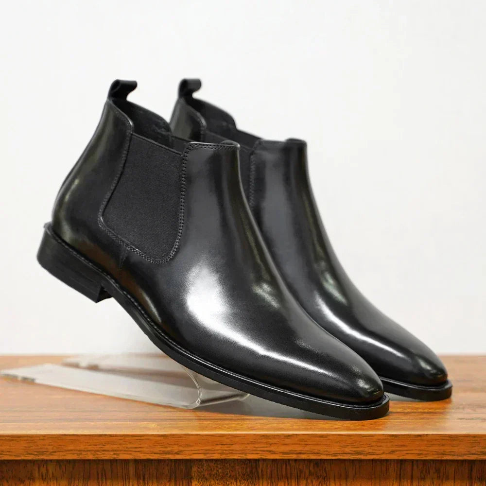 Hans ™ | Premium Leather Chelsea Boots For Men