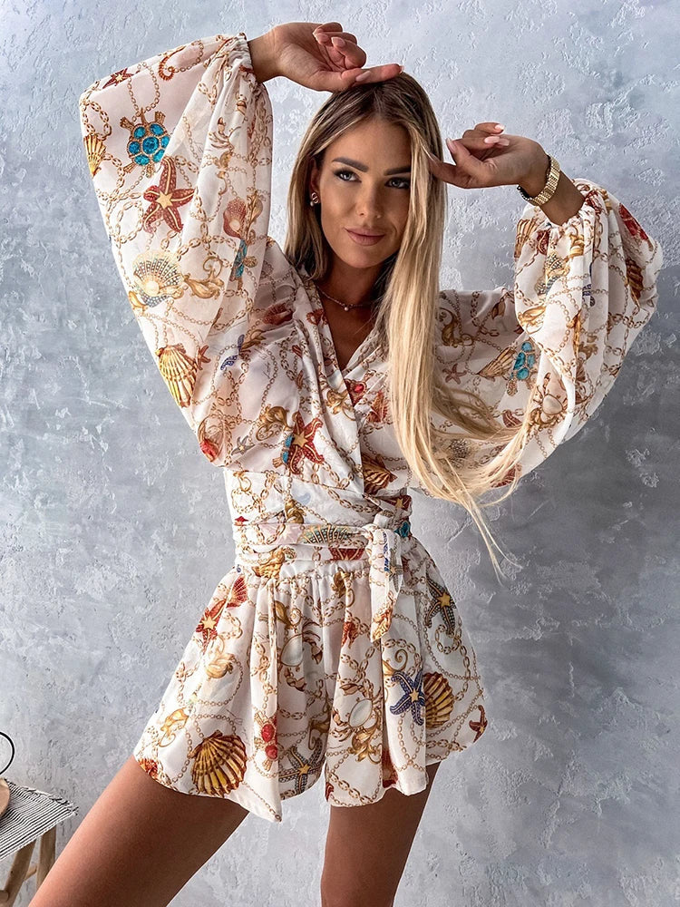 NZBRIELLE | Sexy Summer Deep V-Neck Jumpsuit