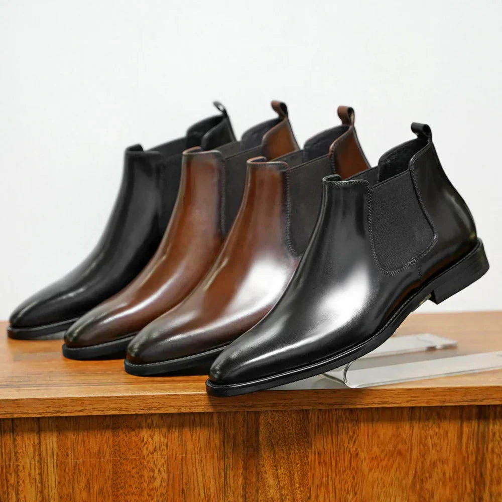 Hans ™ | Premium Leather Chelsea Boots For Men