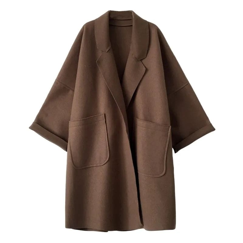 MNZRA | Oversizes Woolblend Trenchcoat Jacket
