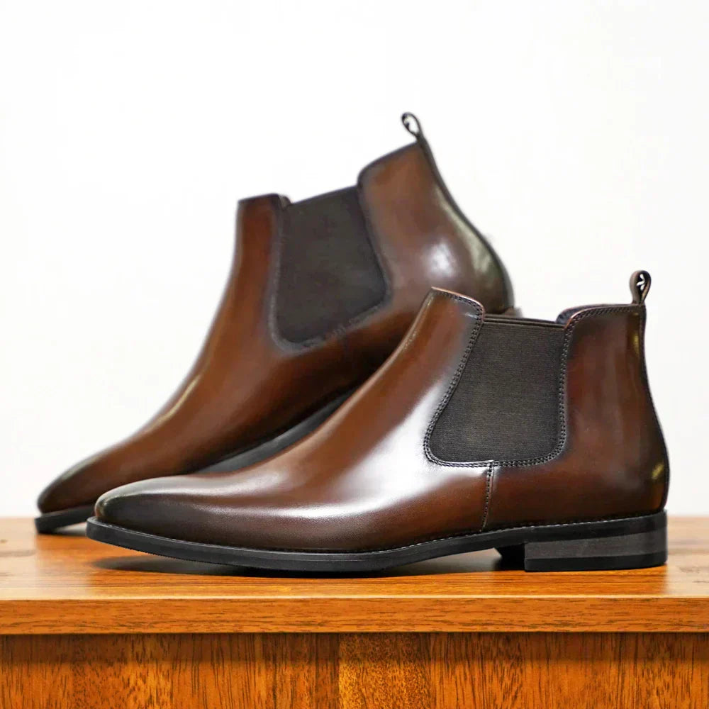Hans ™ | Premium Leather Chelsea Boots For Men