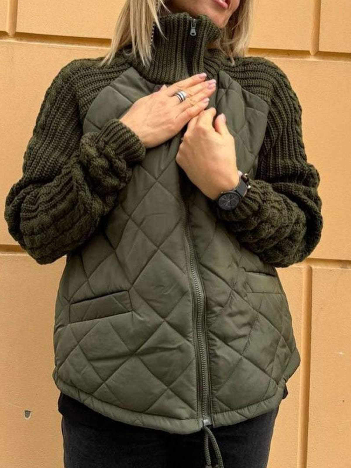 Patricia - Warm Knitted Jacket