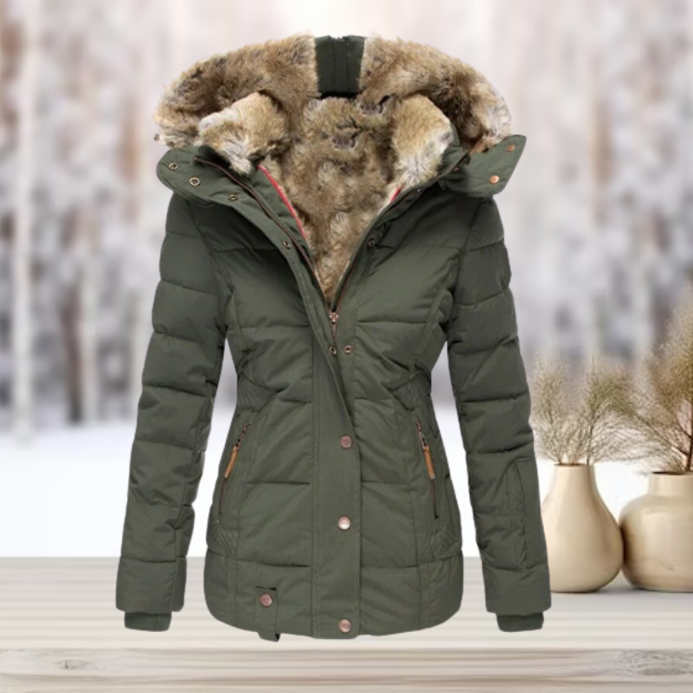 LNZREN | Elegant Winter Jacket Women