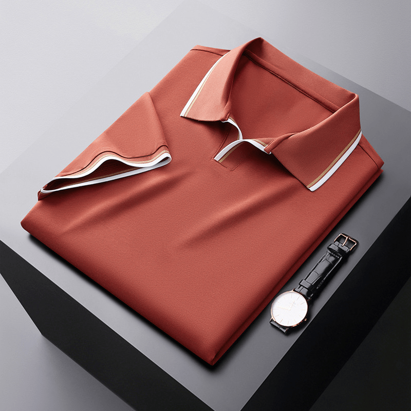 Hugo | Stylish Silk Polo Shirt For Men