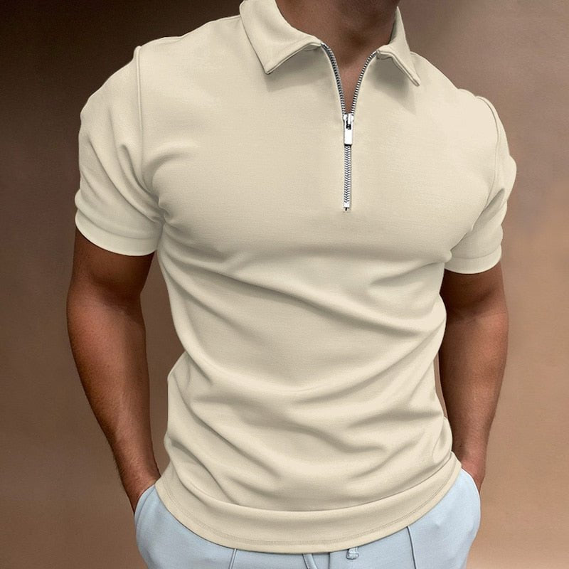 Brooke™ | Zip-Up Polo For Men