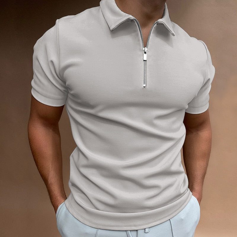 Brooke™ | Zip-Up Polo For Men