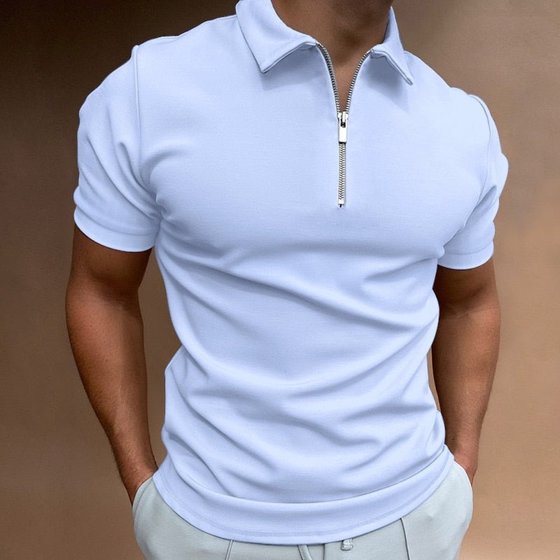 Brooke™ | Zip-Up Polo For Men