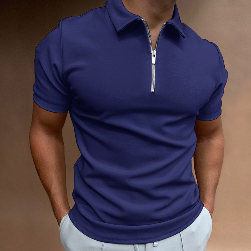 Brooke™ | Zip-Up Polo For Men