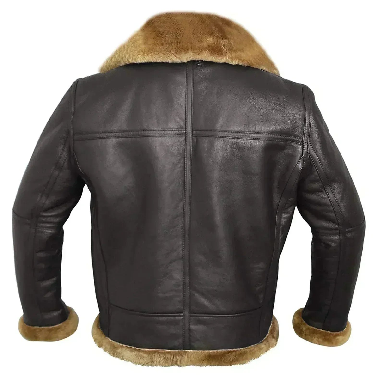 Kristian ™ | Premium Shearling Leather Jacket For Men
