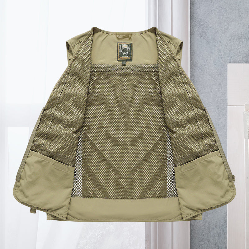 Toby | Waterproof Utility Vest For Men
