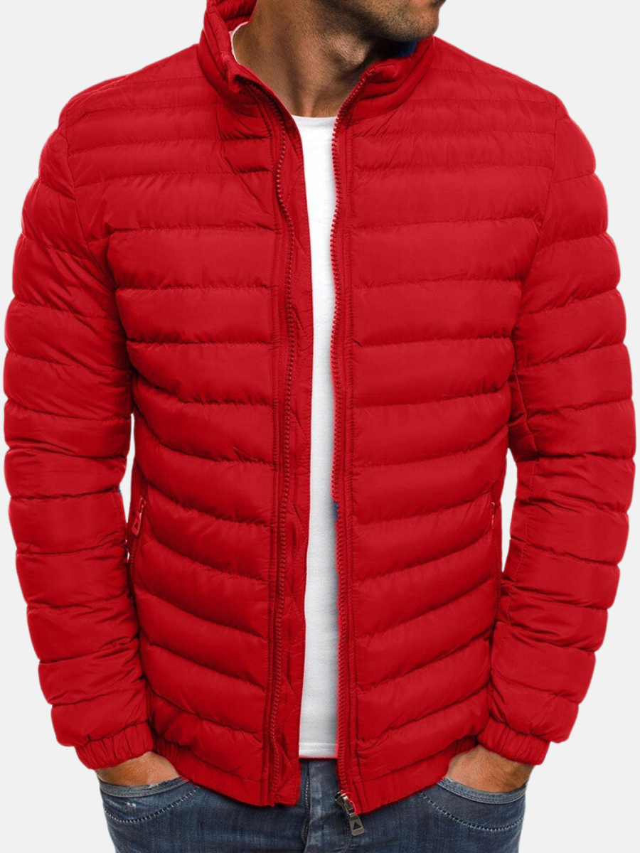 Enzo | Quilted Puffer Jacket For Men