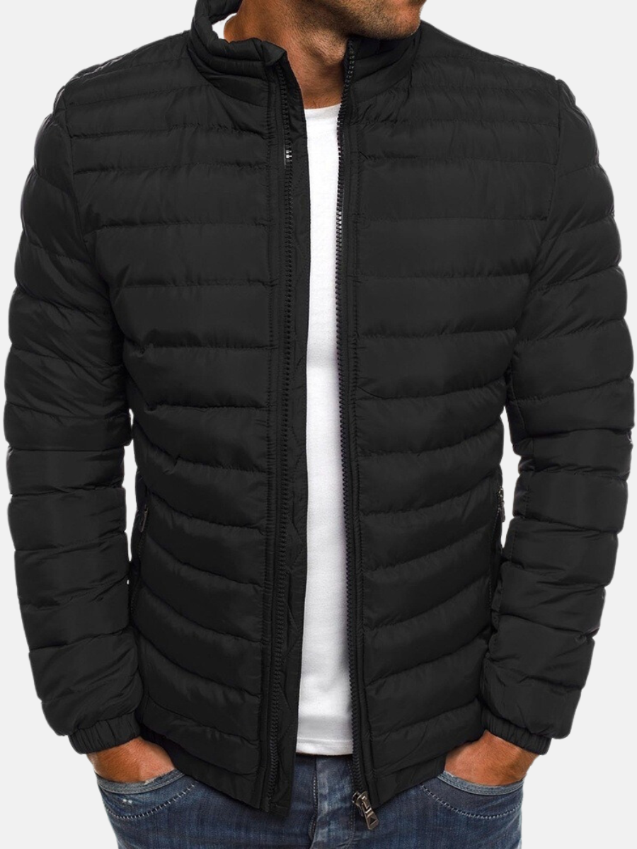 Enzo | Quilted Puffer Jacket For Men