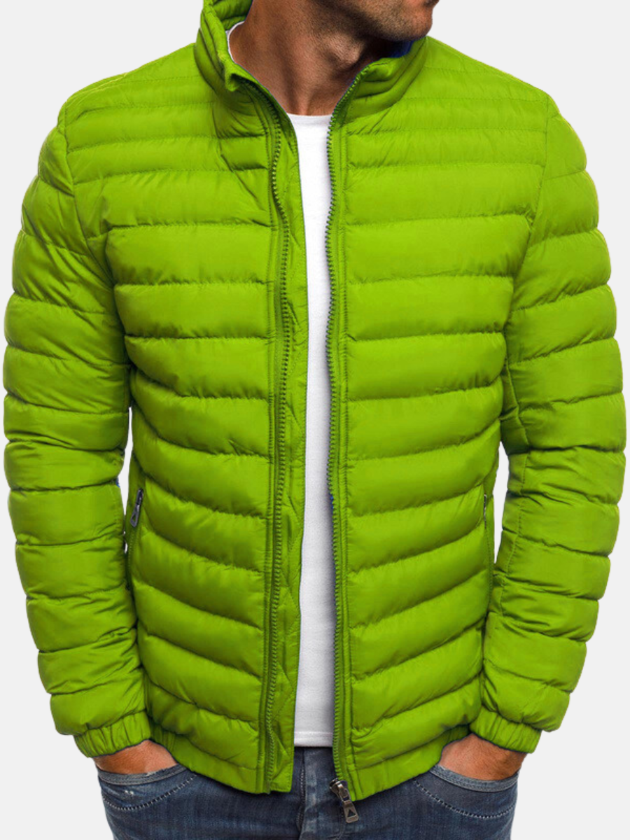 Enzo | Quilted Puffer Jacket For Men