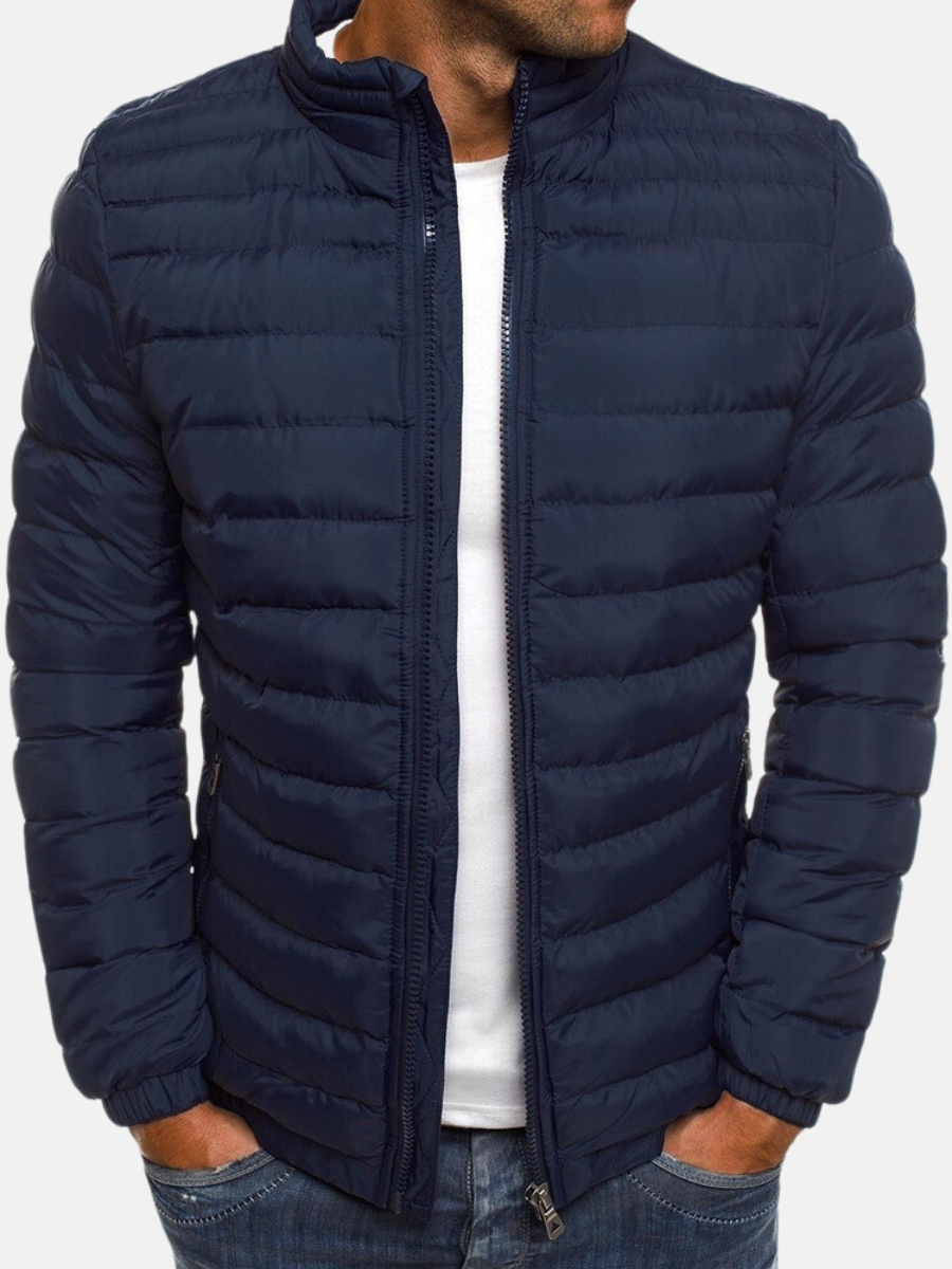 Enzo | Quilted Puffer Jacket For Men
