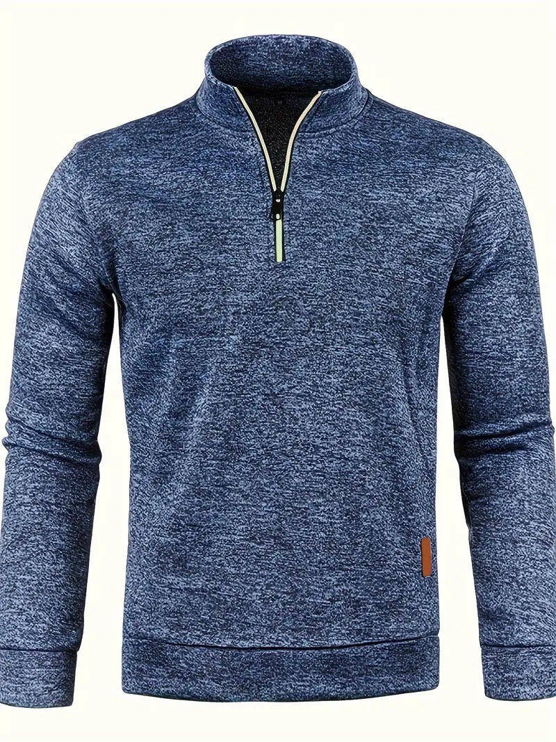 Dann | Zip-Up Pullover Sweatshirt For Men