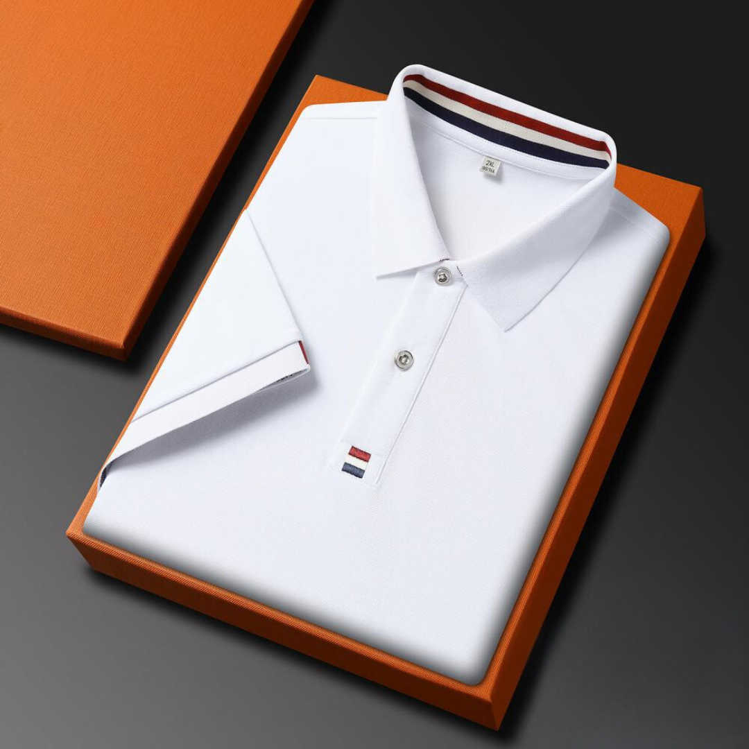 Adam™ | Classic Tailored Polo Shirt For Men