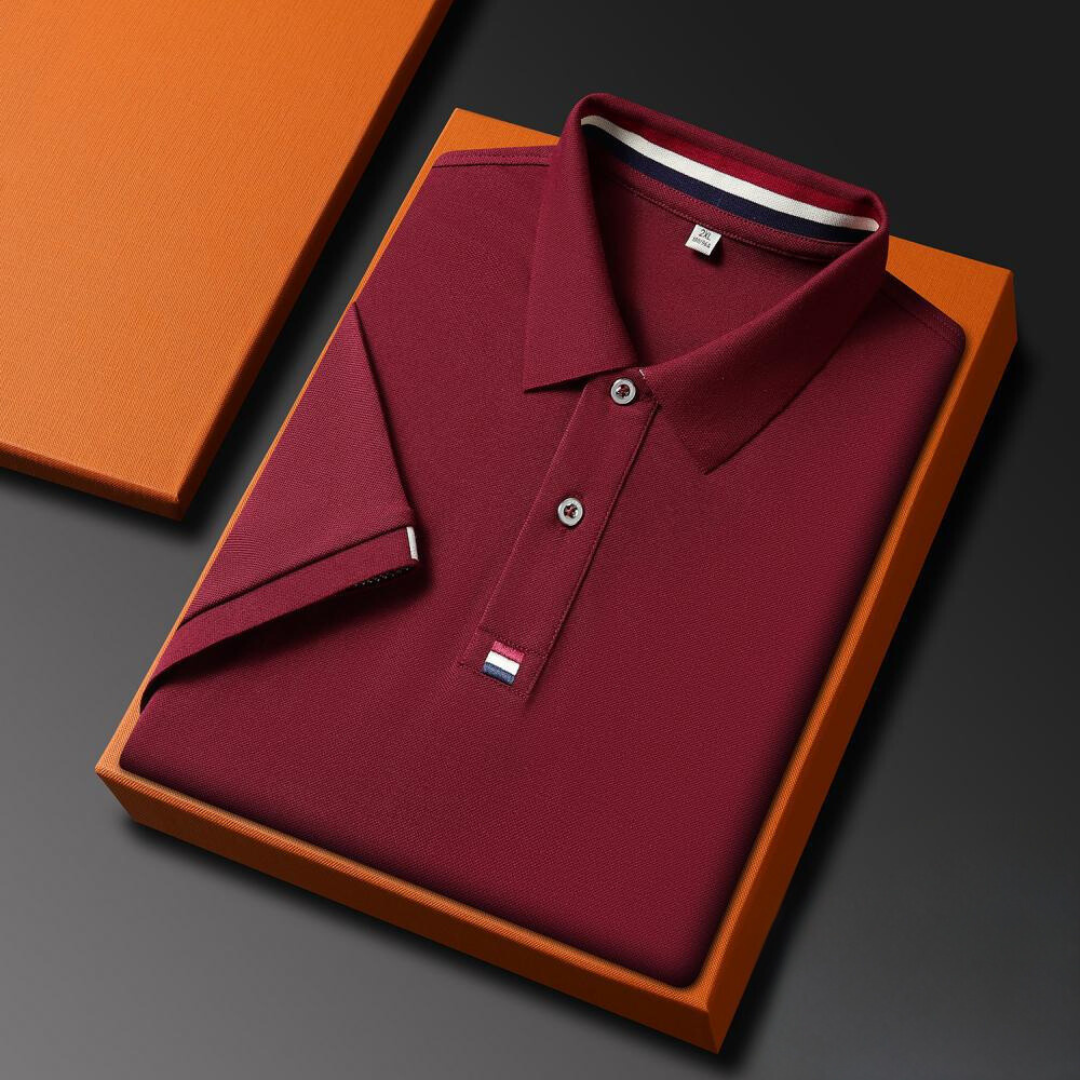 Adam™ | Classic Tailored Polo Shirt For Men