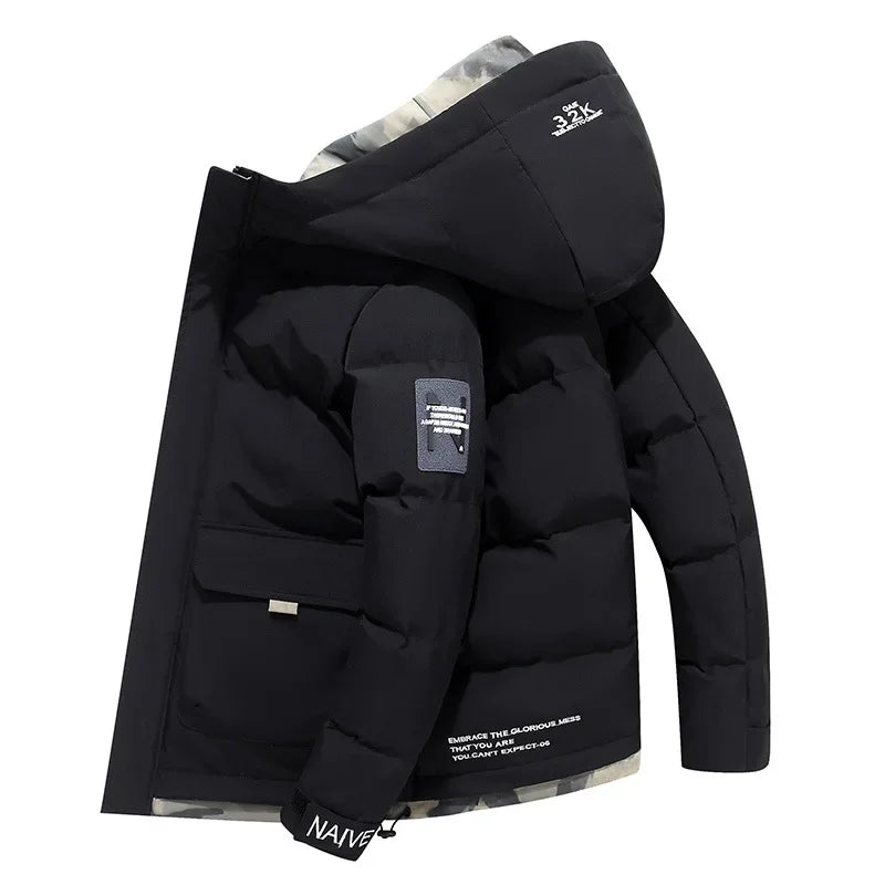 Jayden | Warm Puffer Parka Jacket For Men