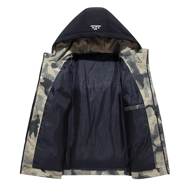 Jayden | Warm Puffer Parka Jacket For Men
