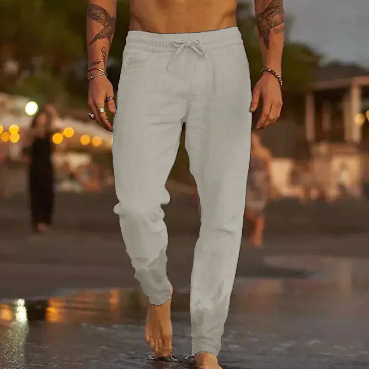 Rafael™ | Stylish Relaxed-Fit Drawstring Pants For Men