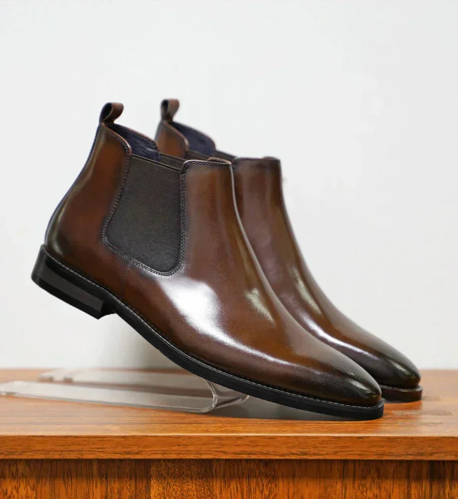 Hans ™ | Premium Leather Chelsea Boots For Men