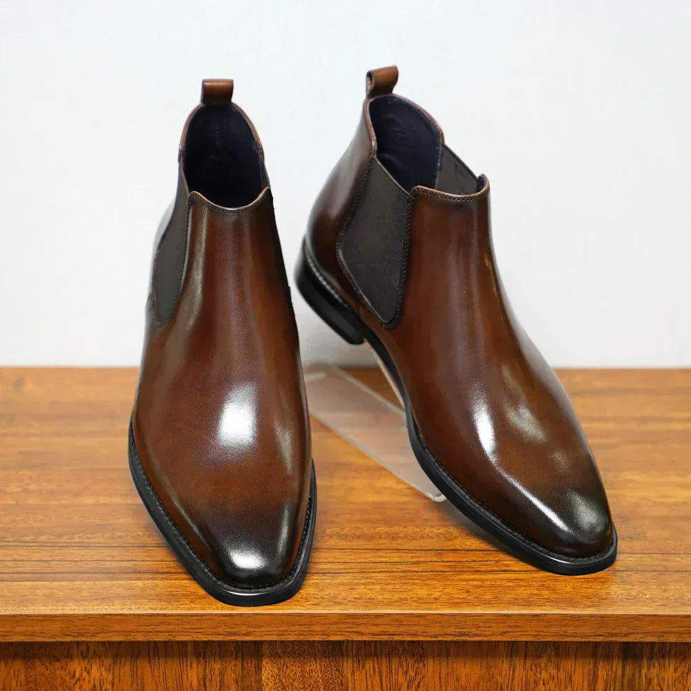 Hans ™ | Premium Leather Chelsea Boots For Men
