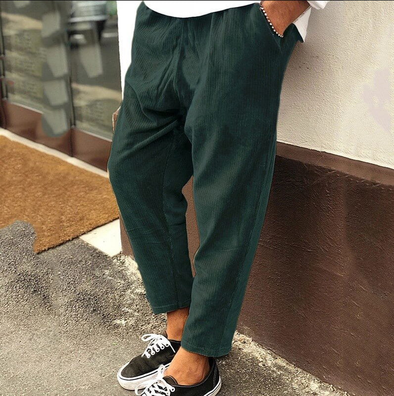 Fraser | Relaxed Fit Corduroy Trousers For Men