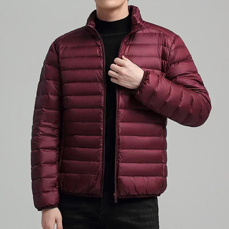 Grey | Stylish Puffer Jacket For Men