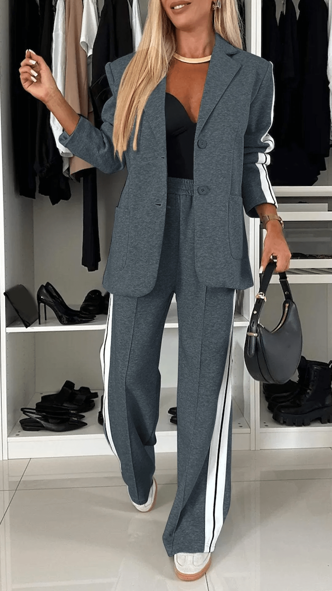 Selena | Striped Comfort Set