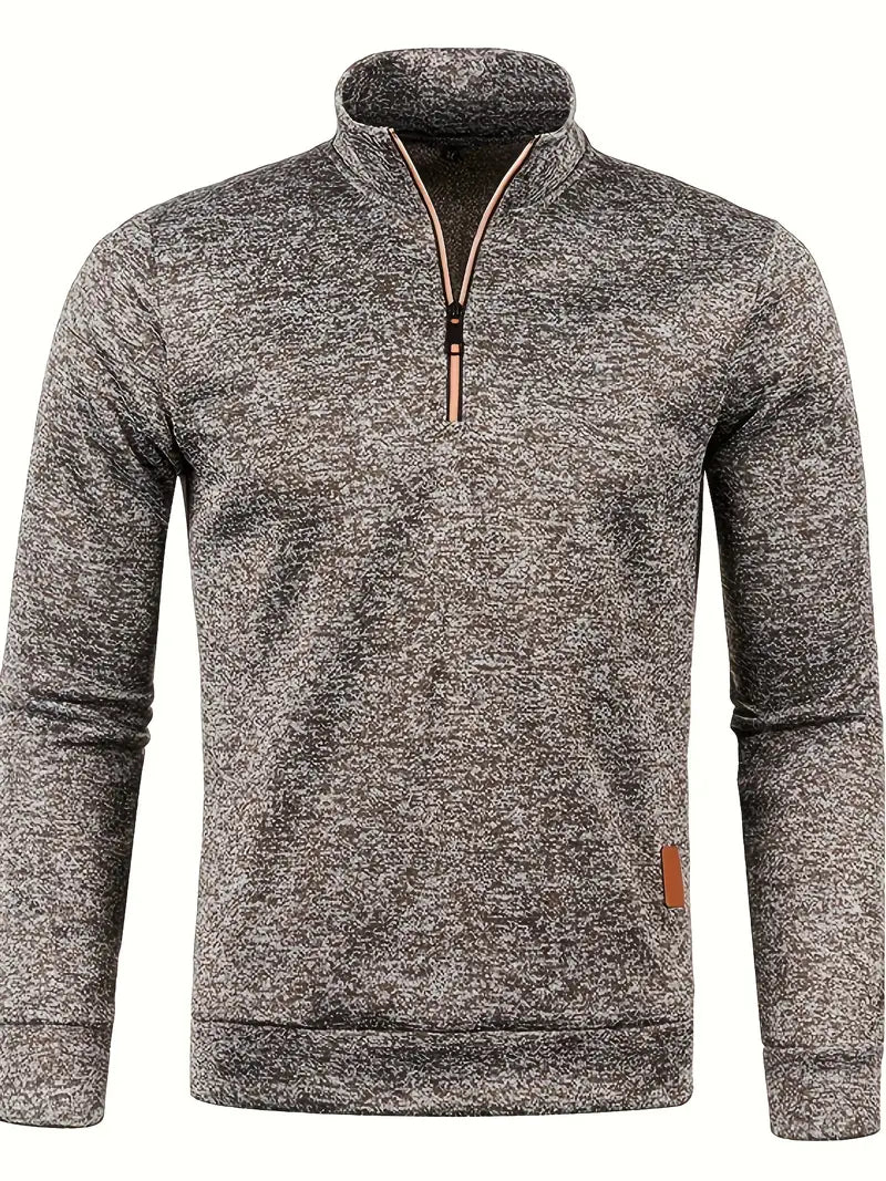 Dann | Zip-Up Pullover Sweatshirt For Men